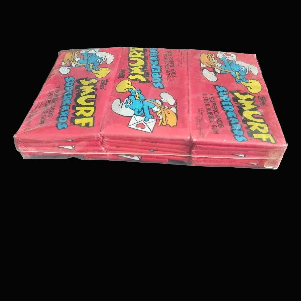 Smurf / Schlümpfe Supercards 18 Packs (1982)