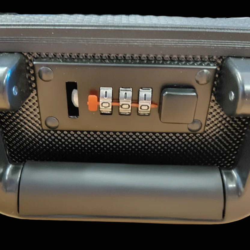Storage Box for Trading Cards – 3-Row with Combination Lock