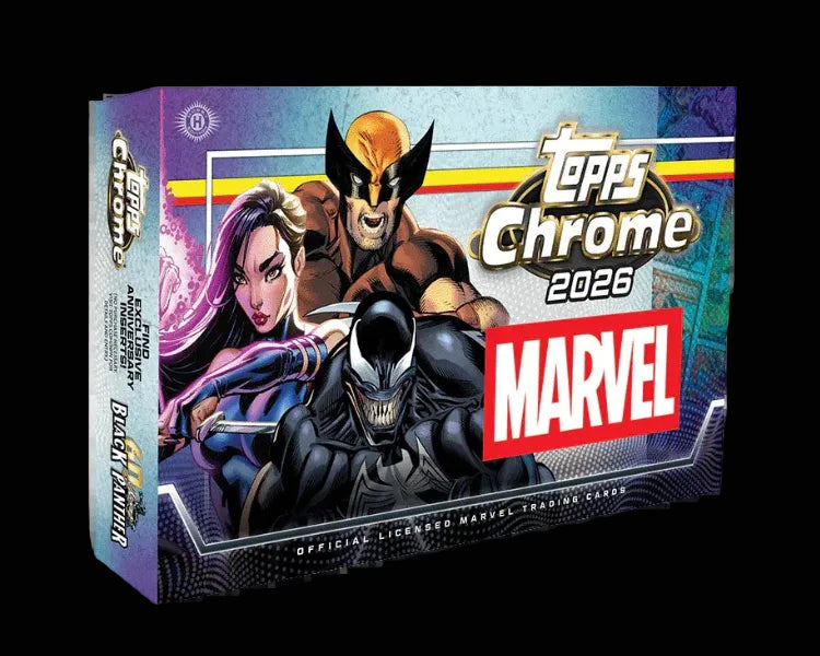 Topps Chrome Marvel Comics Hobby Box 2026