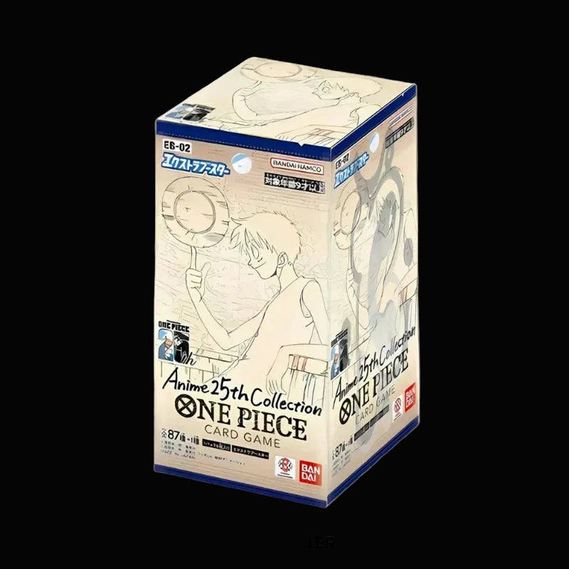 One Piece EB-02 Anime 25th Collection Japanese Booster Box Display