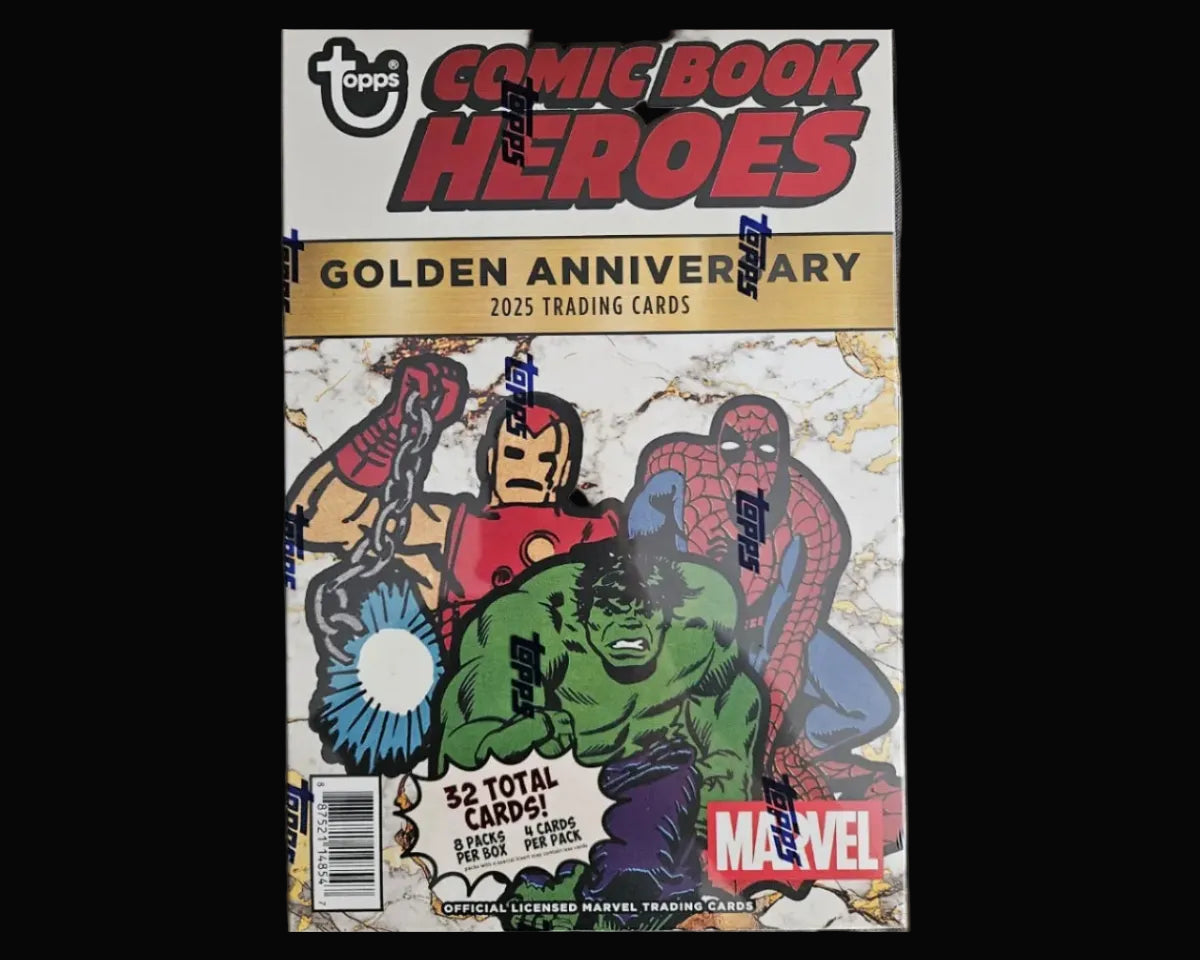 Topps Marvel Comic Book Heroes 1975 Golden Anniversary Hobby Box 2025