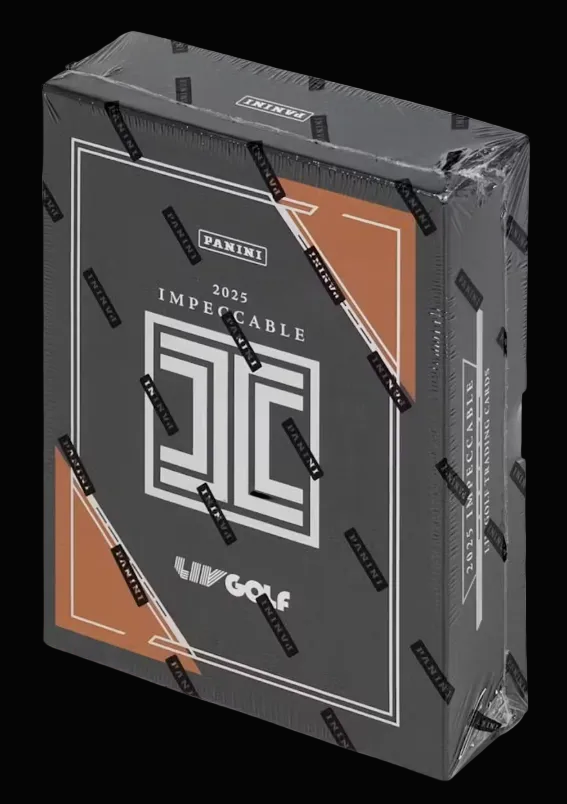 2025 Panini Impeccable LIV Golf Hobby Box