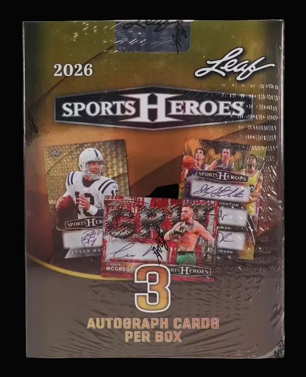 2026 Leaf Metal Sports Heroes Hobby Box