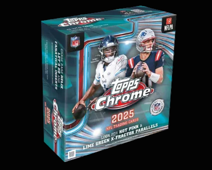 Topps Chrome Football NFL Mega Box 2025