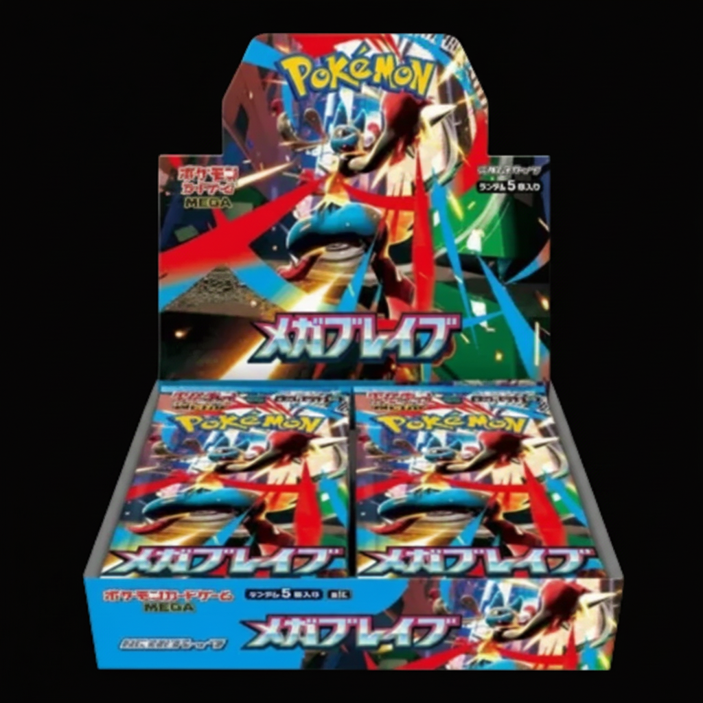 Pokémon Mega Brave Booster Display Japanese