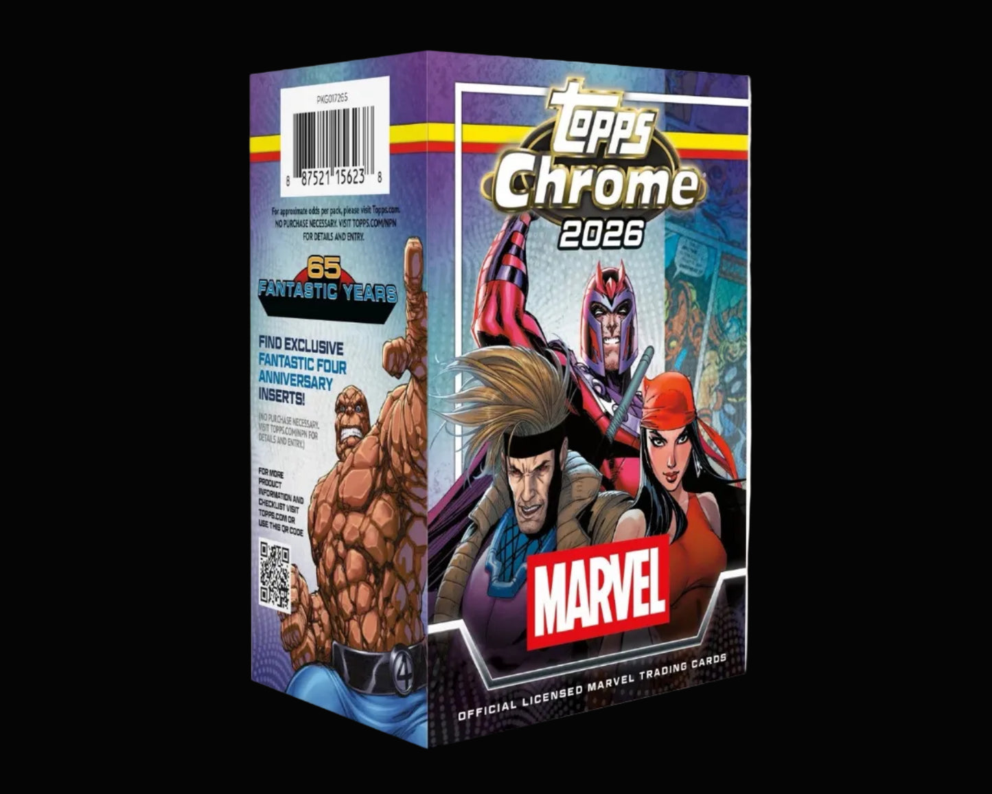 Topps Chrome Marvel Comics Value Blaster Box 2026