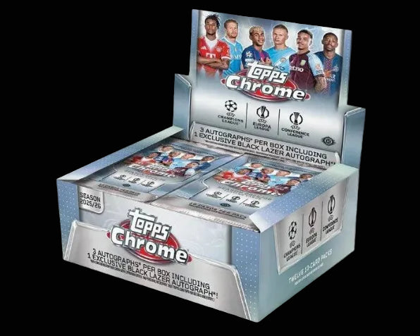 Topps Chrome UEFA Club Competitions Jumbo Box 2025 / 2026