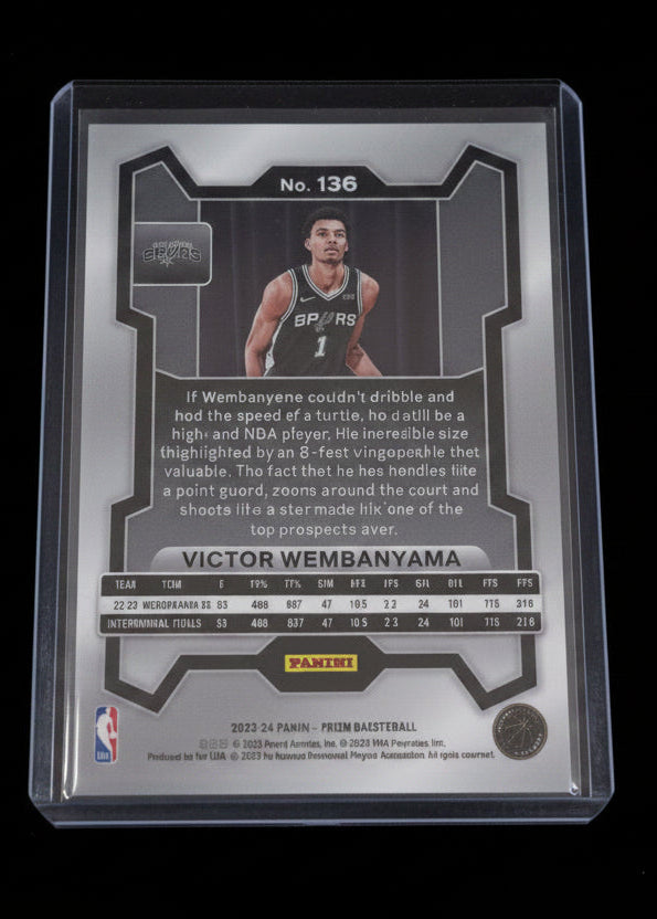 Victor Wembanyama Prizm RC