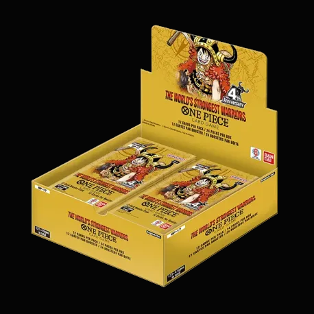 One Piece OP-17 - The World’s Strongest Warriors EN Booster Display