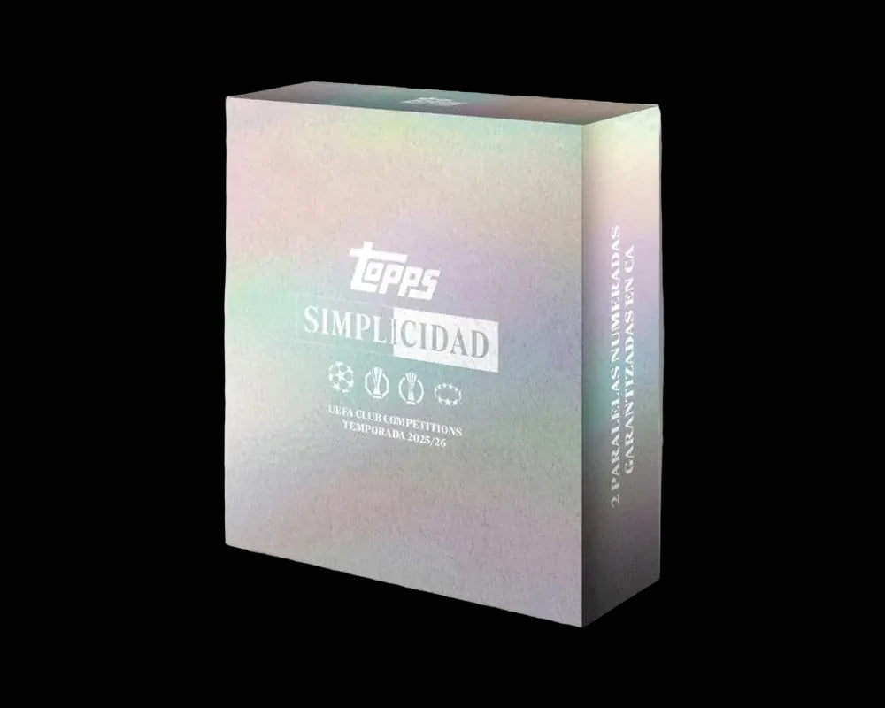 Topps UEFA Club Competitions Simplicidad Hobby Box 2025 / 2026
