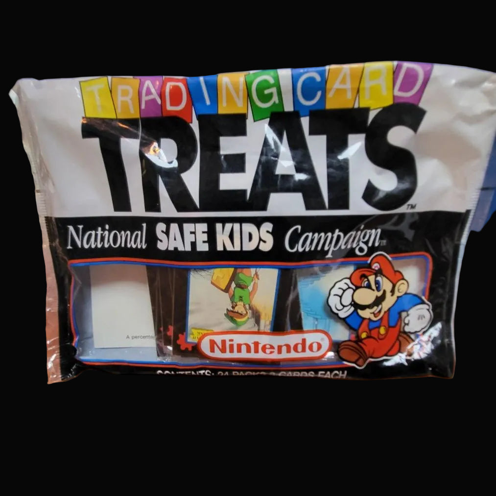 Trading Card Treats – National Safe Kids Campaign Super Mario (1991)