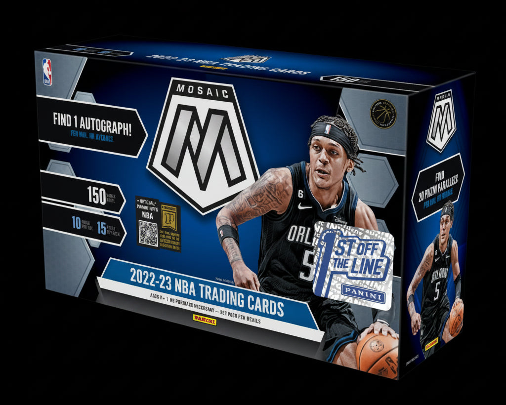**RESERVIERT!!**    Mosaic Basketball 1st Off The Line (FOTL) Hobby Box 2022 / 2023