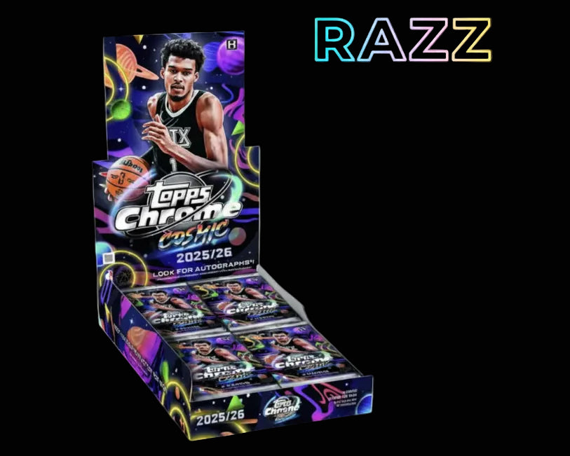 RAZZ Topps Chrome Cosmic Hobby 2025/26