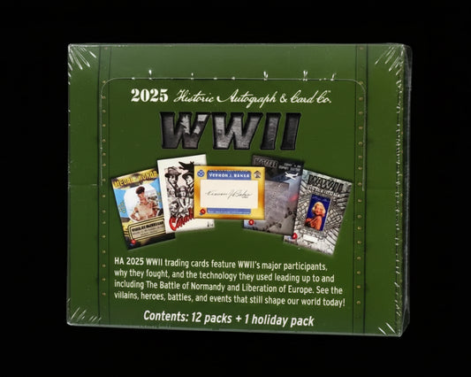 Historic Autographs World War II Hobby Box 2025
