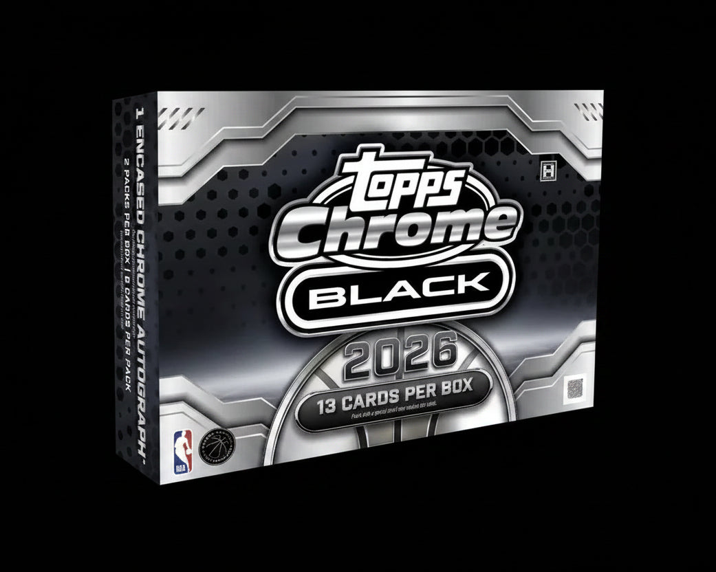 Topps Chrome Black Basketball Hobby Box 2025 / 2026