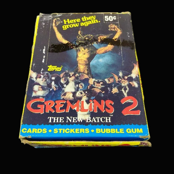 Topps Gremlins 2 Movie Trading Card Box (1990)