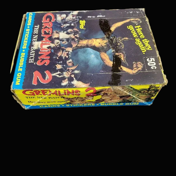 Topps Gremlins 2 Movie Trading Card Box (1990)