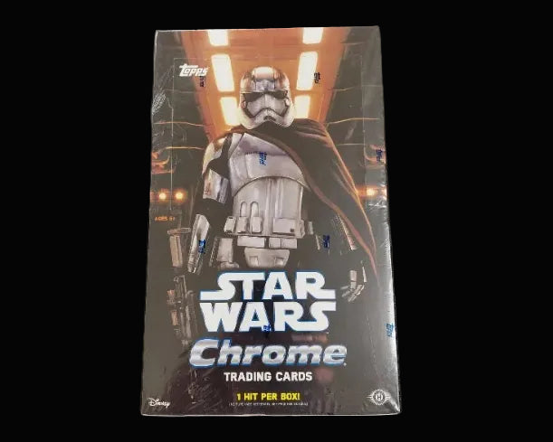 Topps Star Wars Chrome The Force Awakens Hobby Box (2016)