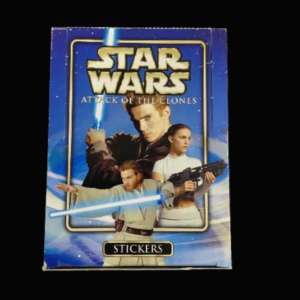 Topps Star Wars: Attack of the Clones Sticker Box (2002)