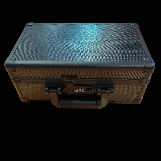 Aufbewahrungsbox für Trading Cards – 3er Reihe mit Zahlenschloss