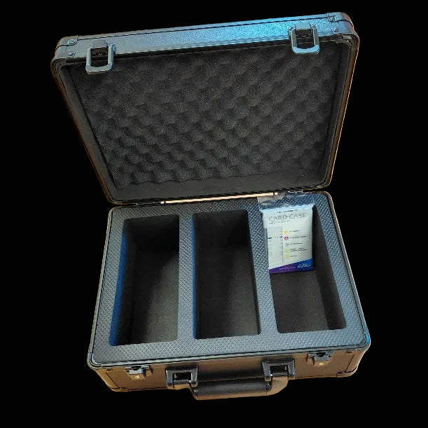 Storage Box for Trading Cards – 3-Row with Combination Lock