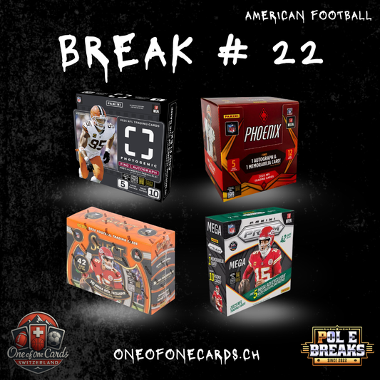 Group Break #22 - American Football - P1G1