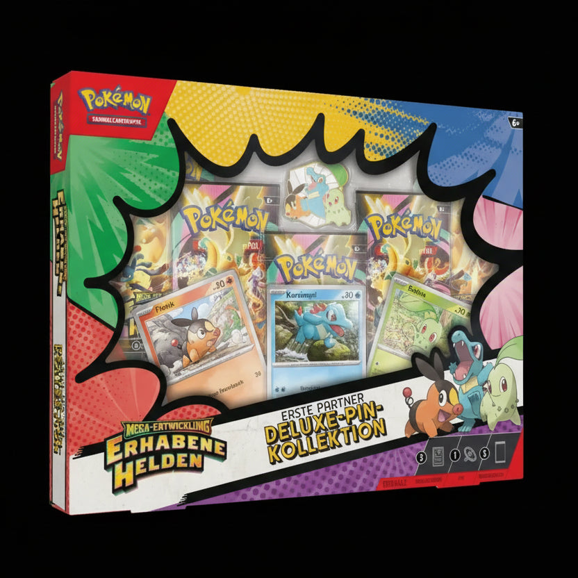 Pokemon Ascended Hereos Deluce Pin Collection