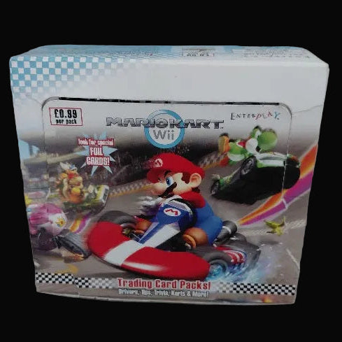 Mario Kart Wii Trading Card Fun Pack Booster Box (2009)