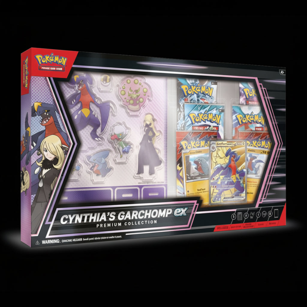 Pokemon Cynthias Garchomp EX Premium Collection