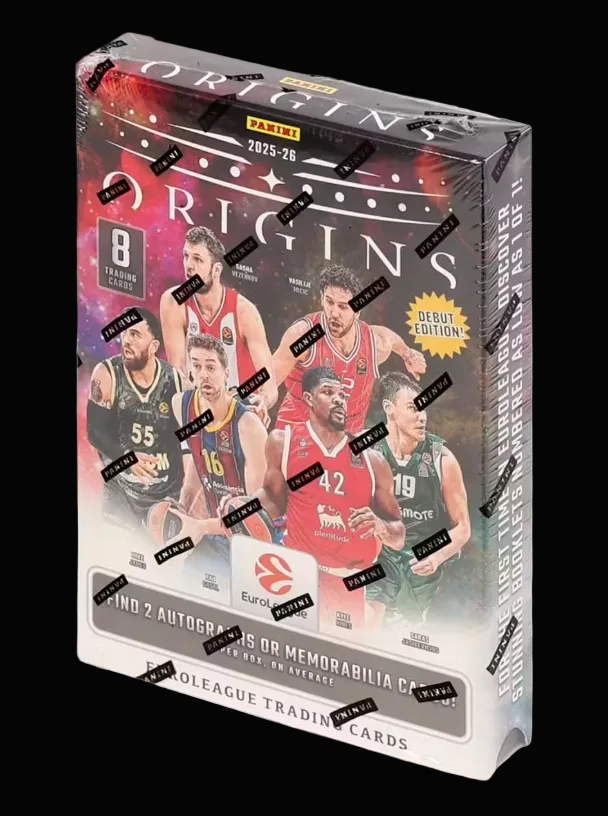 2025/26 Panini Origins EuroLeague Basketball Hobby Box