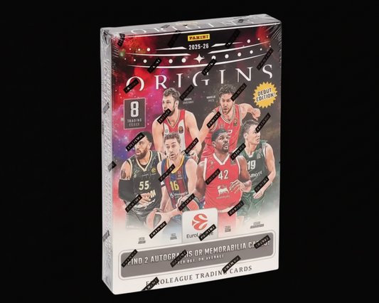 2025/26 Panini Origins EuroLeague Basketball Hobby Box