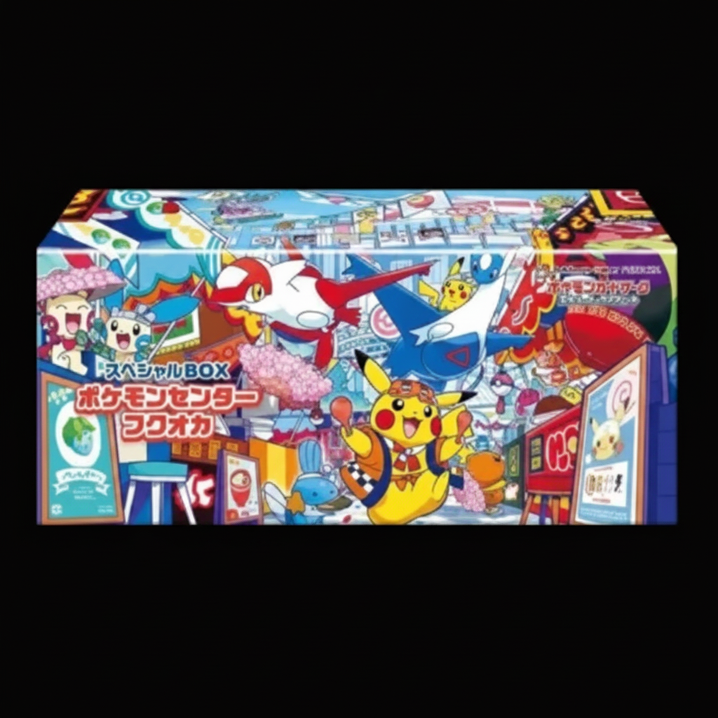 Pokémon Center - Fukuoka “Fukuoka’s Pikachu” Japanese Special Box