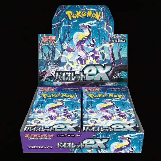 Pokémon Violet ex Booster Display Japanese