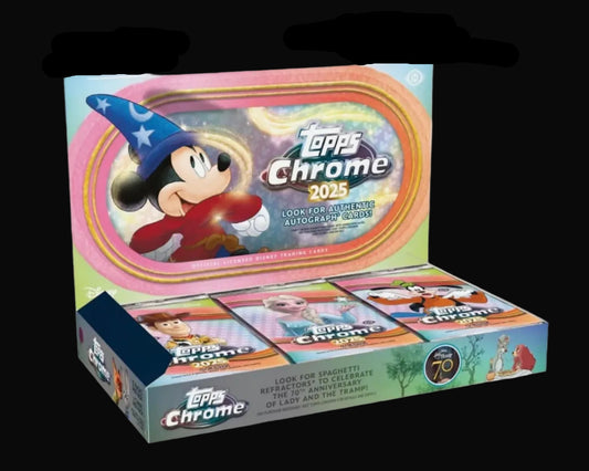 Topps Chrome Disney Hobby Box 2025