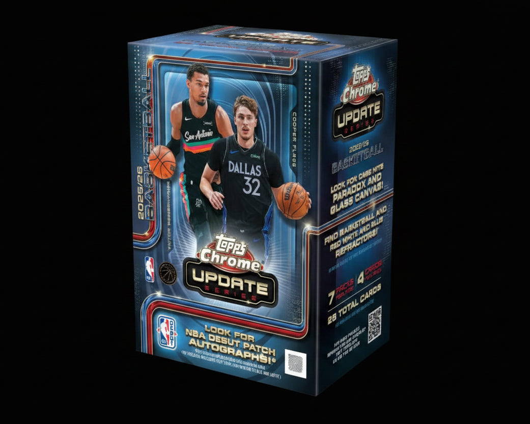 Topps Chrome Updates NBA Basketball 2025/26 Value Box