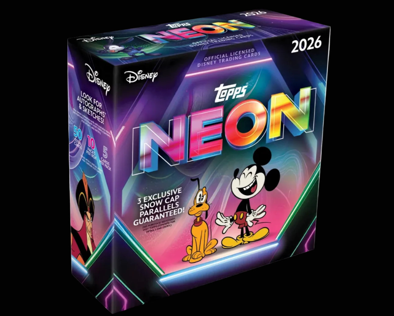 Topps Disney NEON Mega Box 2026