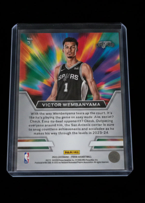 Victor Wembanyama Prizm Insant Impact RC