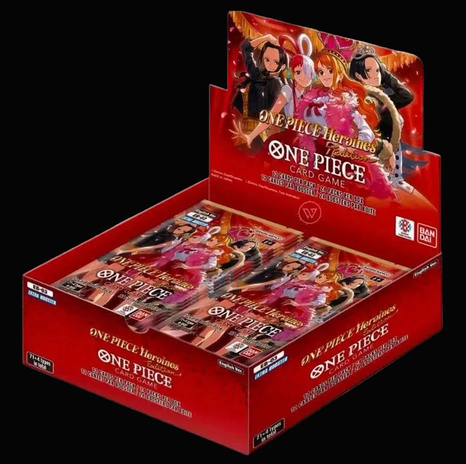 One Piece EB03 Heroines Edition Englisch Booster Display
