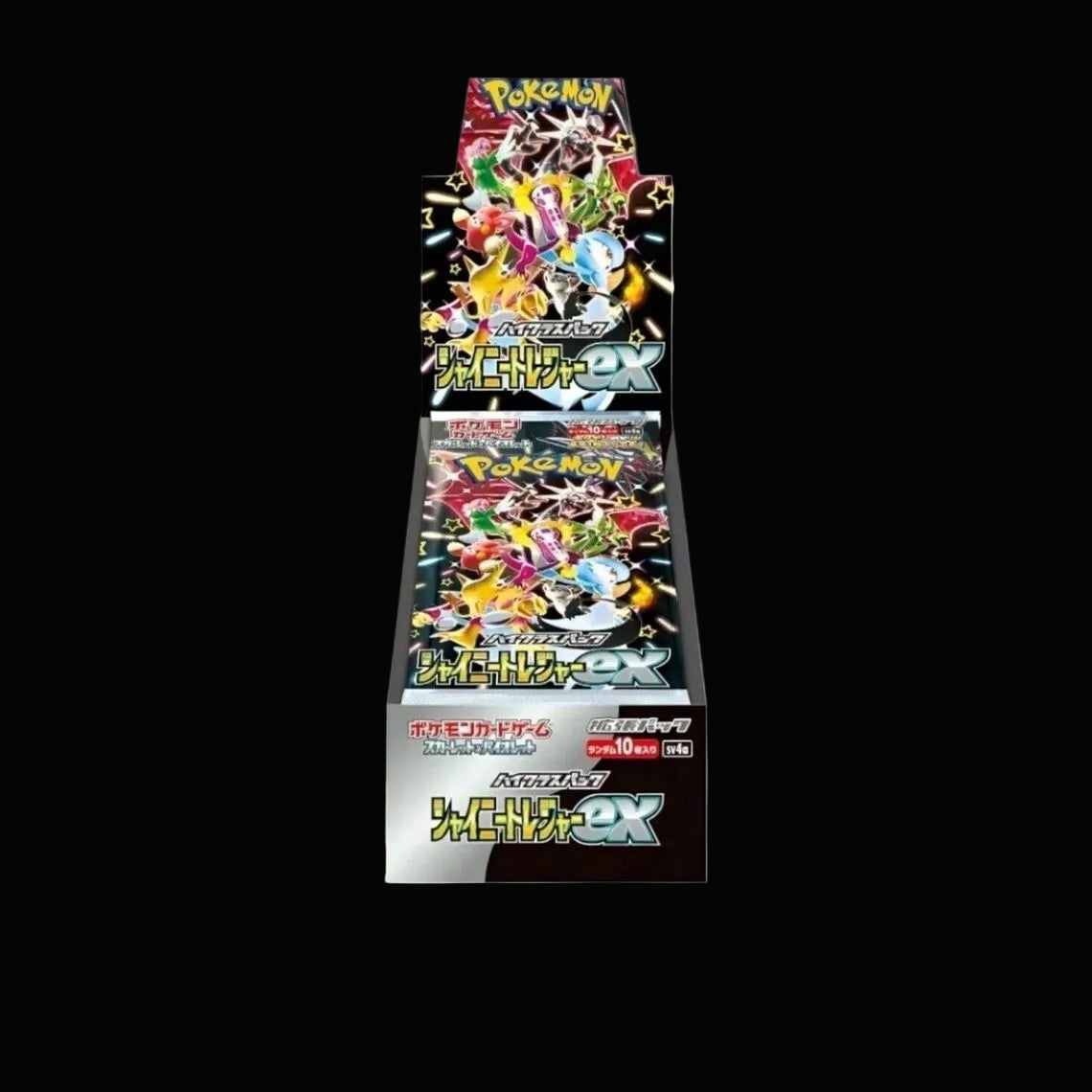 Pokémon Shiny Treasure ex Booster Display Japanese