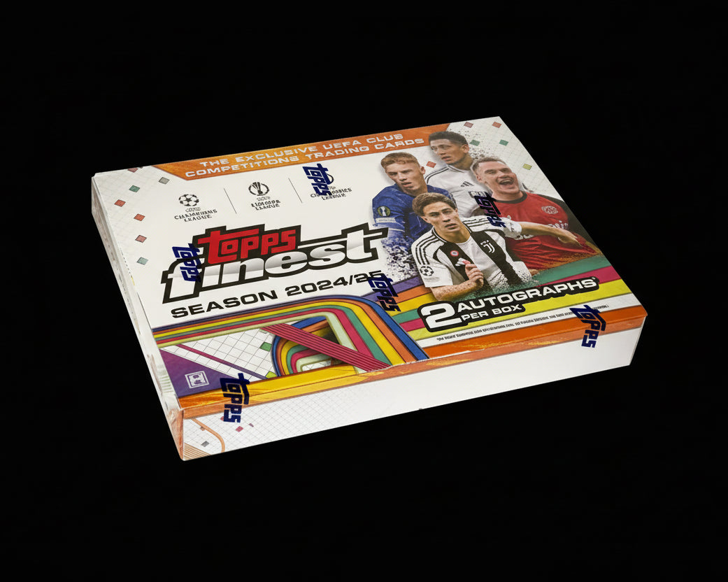 Topps Finest UEFA Club Competitions Hobby Box 2024 / 2025
