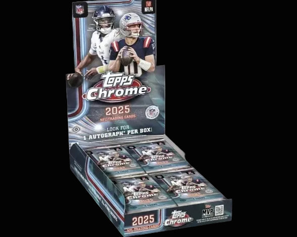 Topps Chrome Football NFL Hobby Box 2025