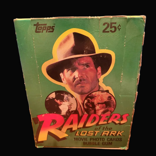 Topps Indiana Jones: Raiders of the Lost Ark Box (1981)