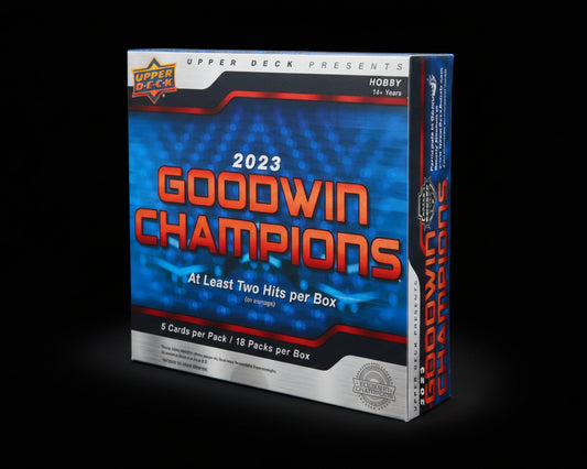 Upper Deck Goodwin Champions Hobby Box 2023